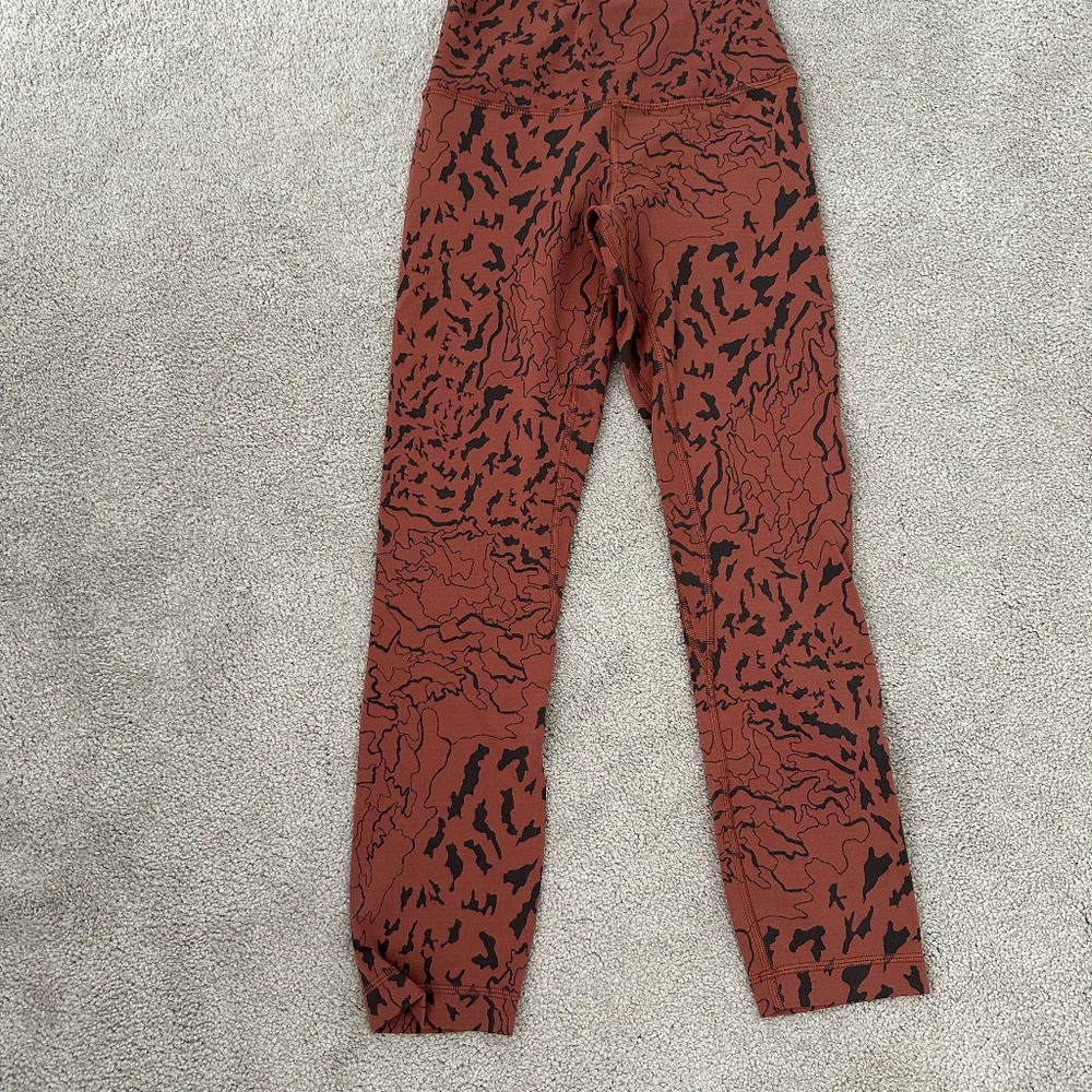 Lululemon align 23” camo contour